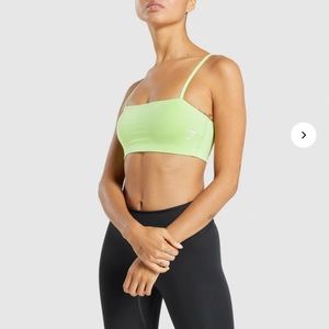 Gymshark bandeau - green